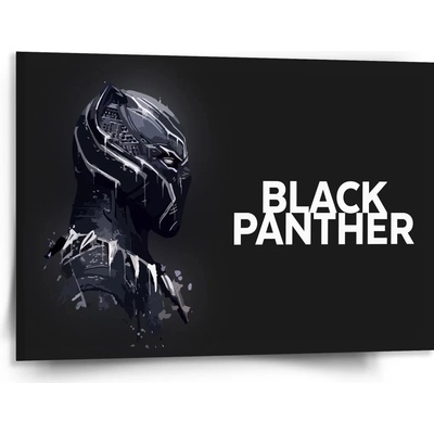 Sablio Obraz BLACK PANTHER z profilu Čierny - 150x110 cm