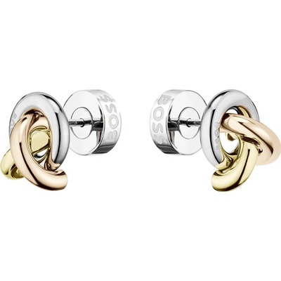 Hugo Boss Ocelové tricolor náušnice Harmonie 1580773