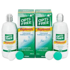 Alcon Разтвор OPTI-FREE RepleniSH 2 x 300 ml - alensa