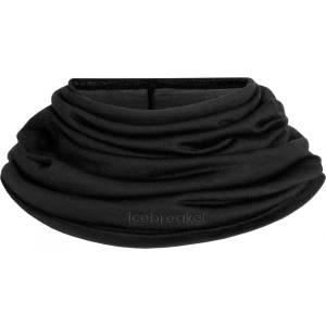 Icebreaker Шал Icebreaker Cool-Lite Flexi Chute Tube scarf - Black - размер One Size (203-2152-0111)