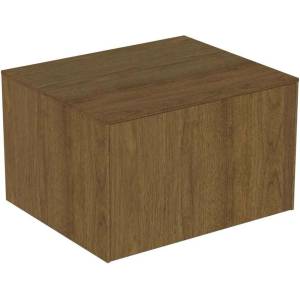 Ideal Standard Atelier Conca стенен долен шкаф, цвят тъмен орех, 1 чекмедже с плот 60 см (T4311Y5)