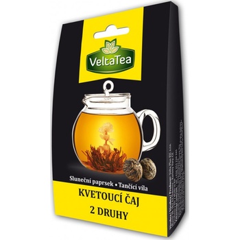 Veltea Mix Dárkové balení kvetoucích čajů Žluté 2 x 6 g