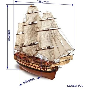 Occre Montañés 1: 70 комплект
