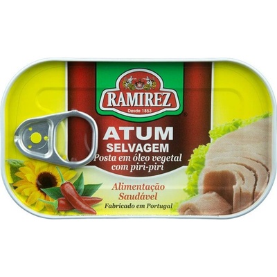 Ramirez Tuniak v slnečnicovom oleji s čili papričkou Piri-Piri 120g