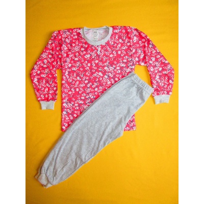 Arex ČR detské pyžamo růžové šedé