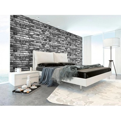 DIMEX ART Луксозна флизелинова тапета стара кафява тухлена стена