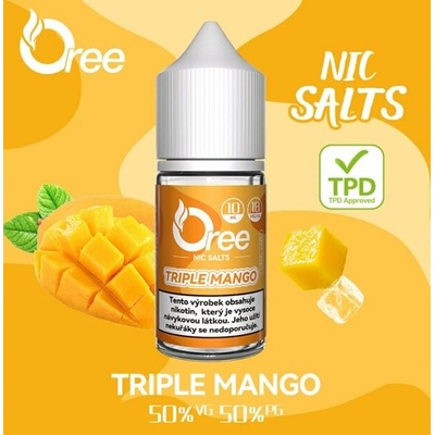 Oree SALT Triple Mango 10 ml 18 mg