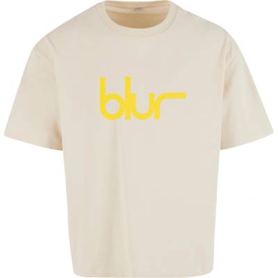 MERCHCODE Тениска Blur Parklife Cropped Tee sand XXLUB-MC1529-00208 - Черен, размер L