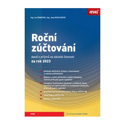 Roční zúčtování daně z příjmů ze závislé činnosti za rok 2023