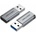 Vention USB 3.0 Adapter Vention USB-A to USB-C gray aluminum alloy