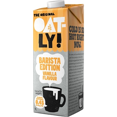 Oatly Nápoj ovesný Barista s příchutí vanilky 1 l – Zbozi.Blesk.cz