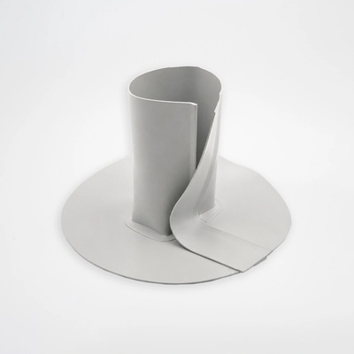 PVC tvarovka hranatá otevřená rozměru 55x85 mm
