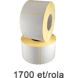 ZINTA Самозалепващи SGP етикети ZINTA 65х44 mm, 1700 eт. /ролка (65X44X1700-SGP)