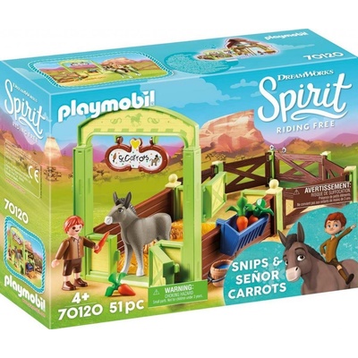 Playmobil 70120 Konský box "Snips and Seňor Carrots"
