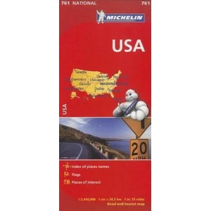 Michelin USA Road Map | Michelin Travel & Lifestyle (ISBN: 9782067173279)