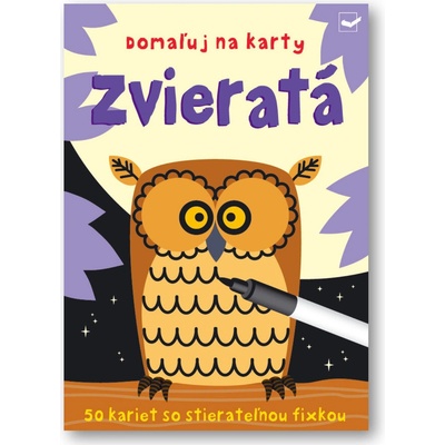 Domaľuj na karty Zvieratá