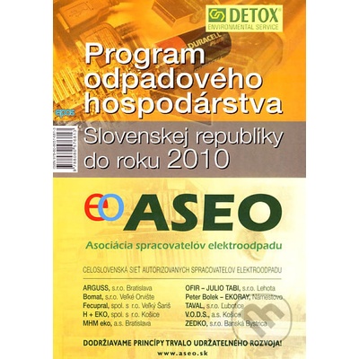 Program odpadového hospodárstva Slovenskej republiky do roku 2010 -