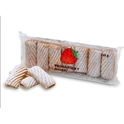 Prima rolky jahoda 240 g