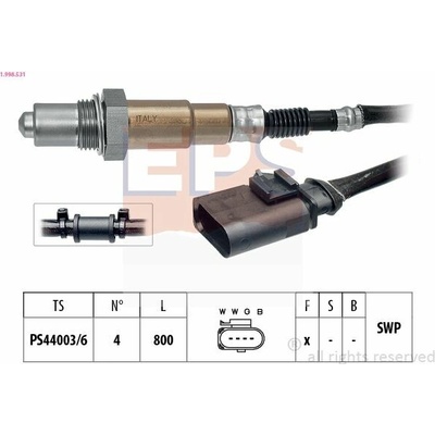 Lambda sonda EPS 1.998.531 (1998531)