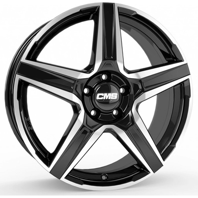 CMS C34 7x17 5x108 ET50 diamond black