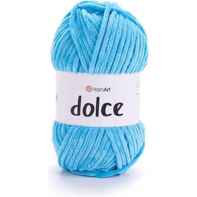 Yarn Art příze Dolce_758 azurově modrá
