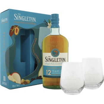 Singleton of Dufftown 12y 40% 0,7 l (dárkové baleni 2 sklenice)