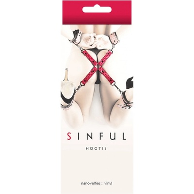 Sinful Hogtie Red