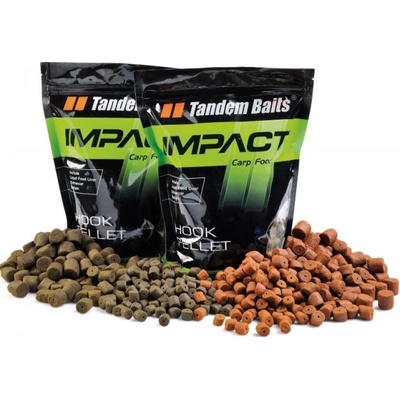 Tandem Baits Impact Hook pelety Black halibut 1kg 16mm