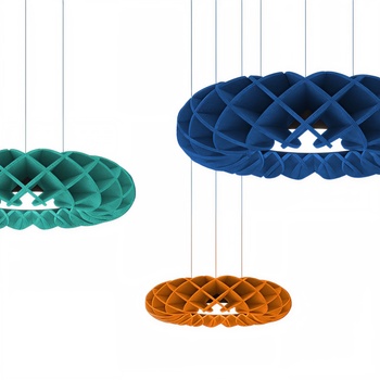 POLARIS Акустична висяща LED лампа с дизайн мрежеста решетка Haos | 308, 31€ (603, 00 лв) (625)