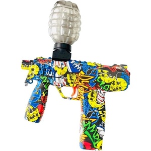 Sunny Blaster UZI, пистолет с воден гел и аксесоари, синьо-зелен (F987-2)