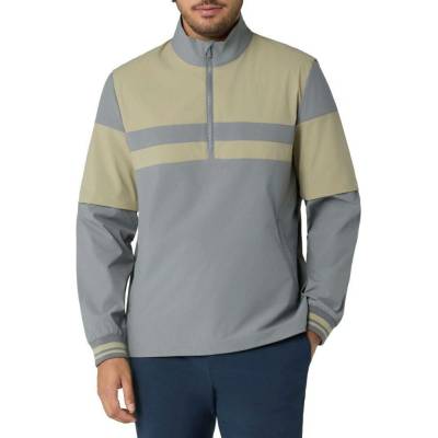 Original Penguin 1 4 Zip Color Block Wind Jacket Quiet Shade