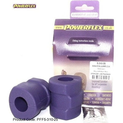 Powerflex Silentbloky BMW E34 (88-96) Front Anti Roll Bar Mounting 25mm (3)