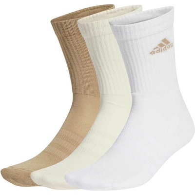 adidas Cushioned Sportswear Crew Socks White 3 Pack