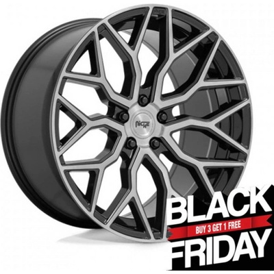 Niche M262 MAZZANTI 9x20 5x112 ET38 gloss black brushed FACE