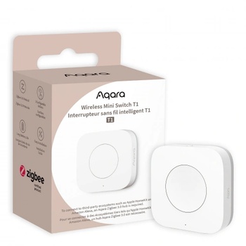 Image 1 of Aqara Wireless Mini Switch T1 Смарт Бутон (AR027GLW01)
