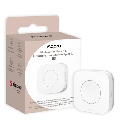 Aqara Wireless Mini Switch T1 Смарт Бутон (AR027GLW01)