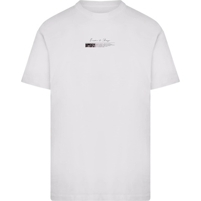 Mister Tee Тениска Become the Change Butterfly 2.0 Tee white XXLUB-MT3026-00220 - Тъмносив, размер XL