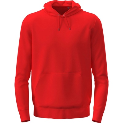 Stedman mikina s kapucí Classic Sweat Hoodie unisex COT05440005500 scarlet red
