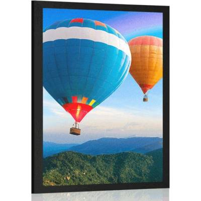 Plakát dobrodružné balóny - 40x60 no frame
