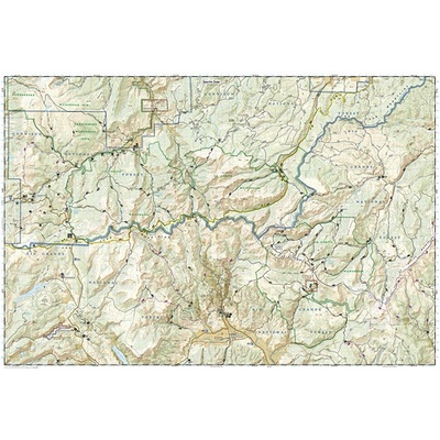 La Garita Cochetopa Colorado turistická mapa GPS komp. NGS