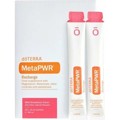 doTerra MetaPWR Recharge príchuť divoká jahoda 30 x 10 ml sáčky