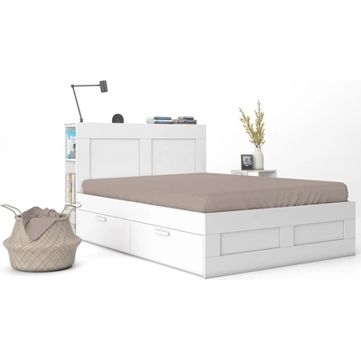 Чаршаф с ластик трико светло в кафяво