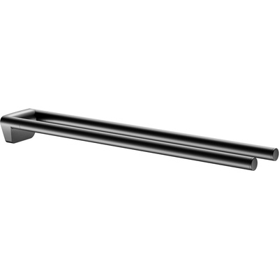 Keuco Reva - Držiak na uterák 2-ramenný 450 mm, čierna matná 12818370000