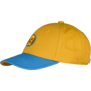 Trollkids Детска шапка с козирка Trollkids Kid's Kroksand Cap - Mustard / Dynamic Blue / Corn Yellow - размер 48-52 cm (204-8114-1612)