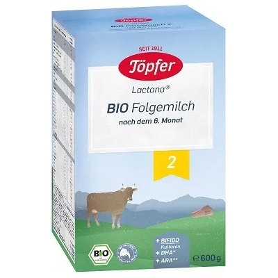 Töpfer Био преходно мляко Töpfer Lactana 2 - 600 g (4006303008015)