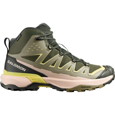 Salomon Мъжки туристически обувки Salomon X Ultra 360 Edge Mid GTX Walking boots - Olive Night / Aloe / Endive - размер 46 2/3 (EU) (019-1032-0521)