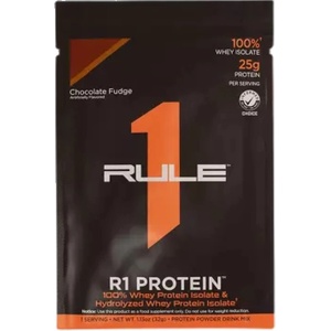 Rule 1 R1 Protein | 100% Whey Isolate & Whey Hydrolysate [32 грама] Шоколадов фъдж