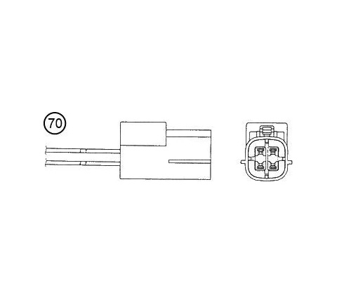 Lambda sonda NGK OZA448-E61
