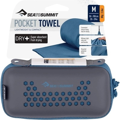 Sea to Summit Хавлиена кърпа Sea to Summit Adults Microfibre Pocket Towels - Medium (Moon)