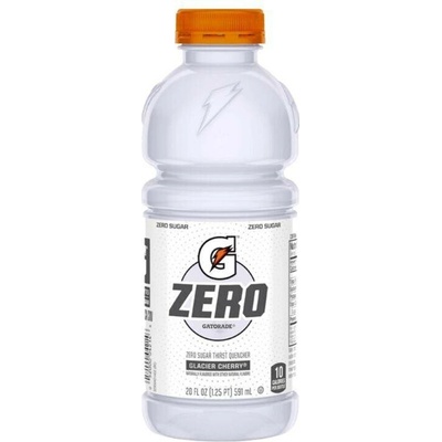 Gatorade Zero nápoj s třešňovou příchutí bez cukru 0,591 l